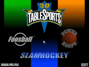 3-D Table Sports
