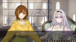 Lilja and Natsuka Painting Lies