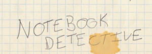 Notebook Detective (PeronJames)