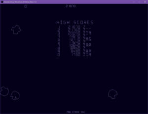 Asteroids Dexluxe in MonoGame