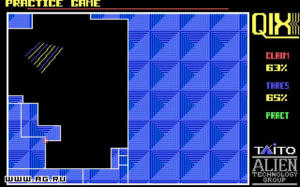 Qix: The Computer Virus Game