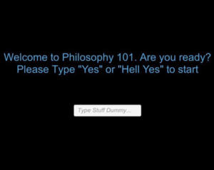 Philosophy 101