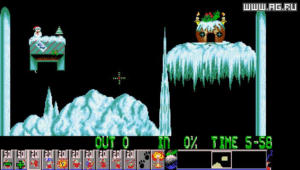 Holiday Lemmings 1994