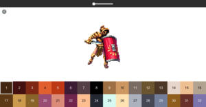 Coloring Pixel - Fantasy Characters (itch)