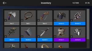 Case Simulator Weapons and Armors (itch)